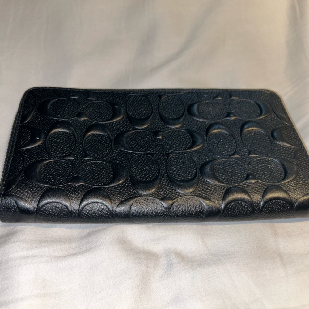 Black Coach Wallet